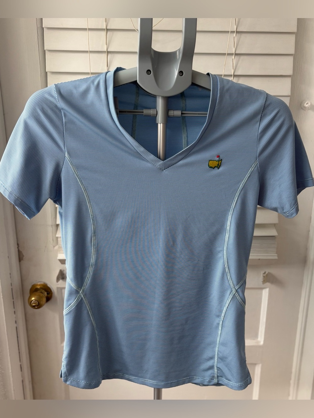 Masters Tournament Magnolia Lane Tech Golf Shirt Women’s Small